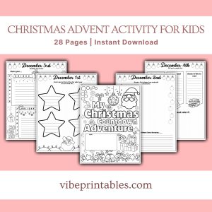 Christmas Advent Activity For Kids