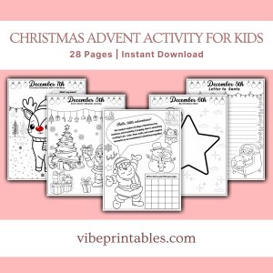 Christmas Advent Activity For Kids