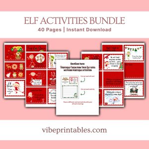 Elf Activities Bundle