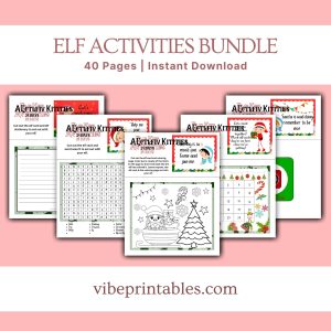 Elf Activities Bundle