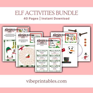 Elf Activities Bundle