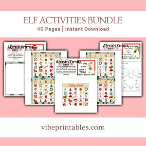 Elf Activities Bundle