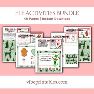 Elf Activities Bundle