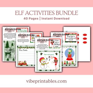 Elf Activities Bundle