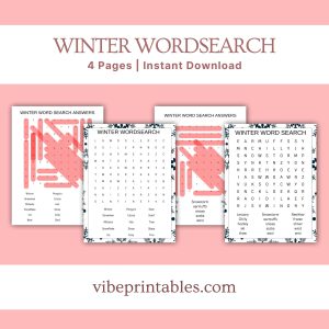 Winter Wordsearch