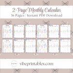 Cat Care Planner Or Binder Bundle In Pastel
