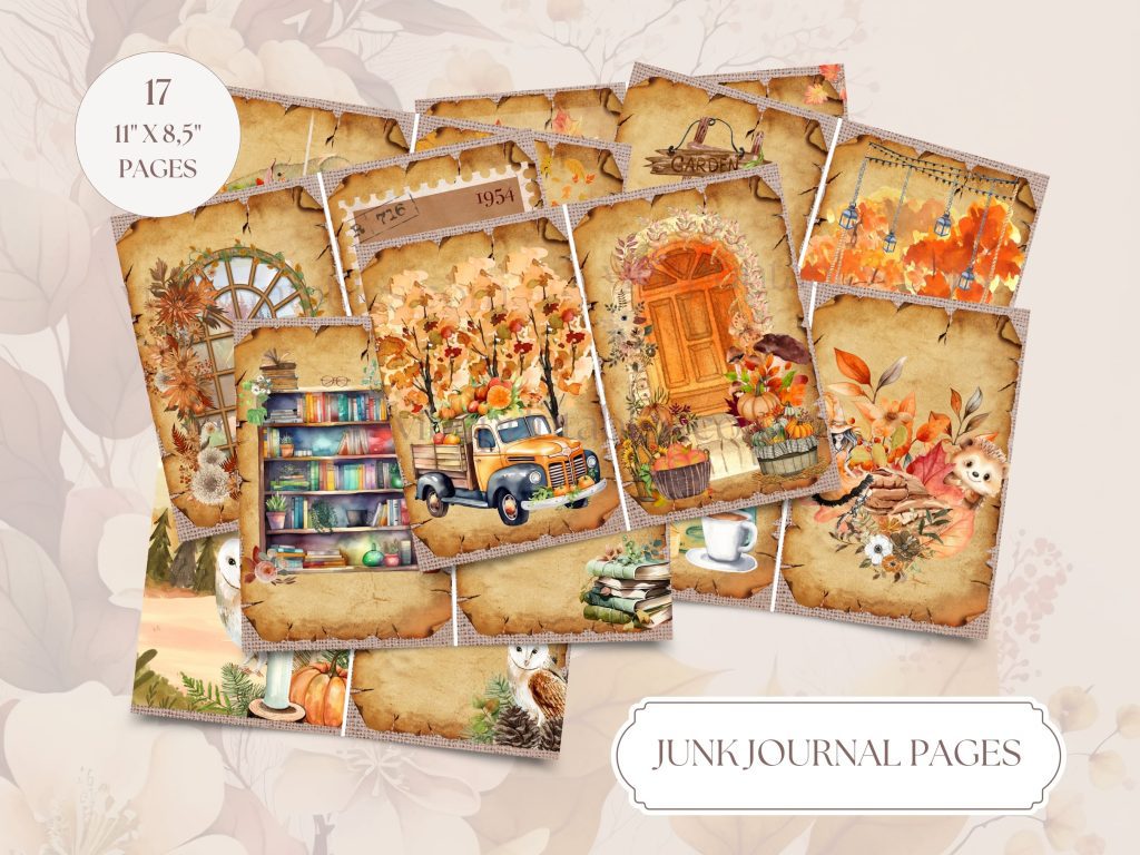 Fall Junk Journal & Ephemera