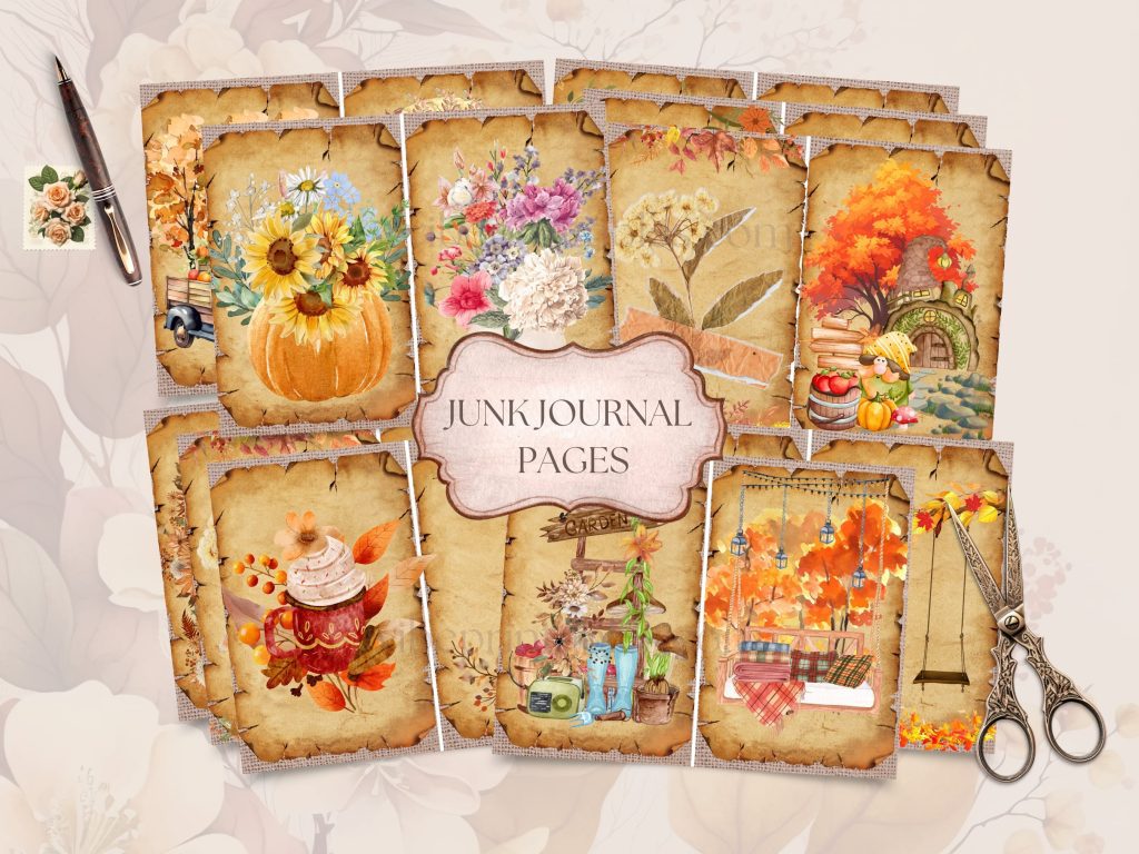 Fall Junk Journal & Ephemera