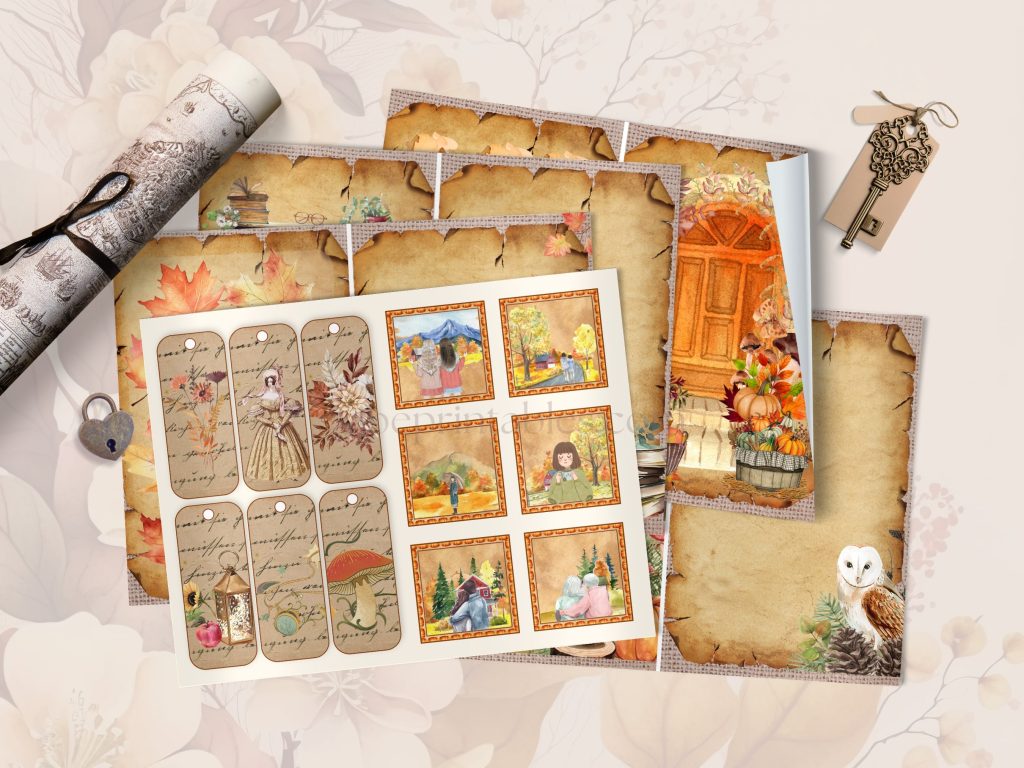 Fall Junk Journal & Ephemera