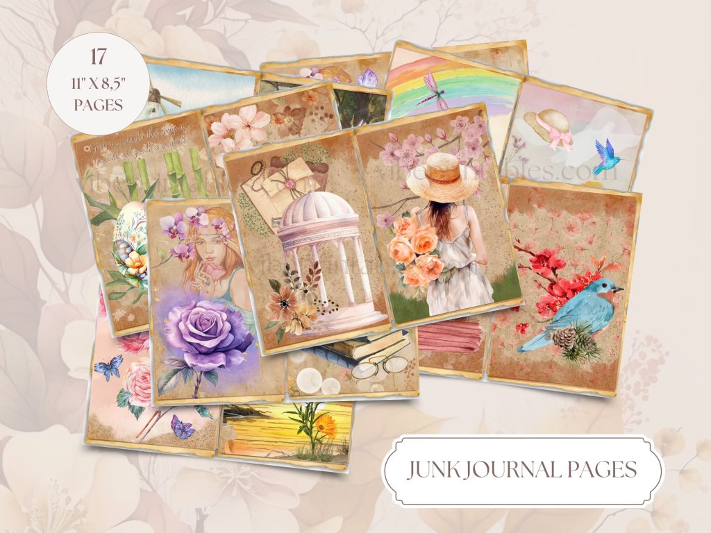 Spring Junk Journal & Ephemera