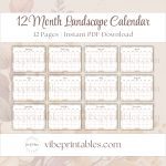 Fall Planner Or Binder Bundle In Leaf Design