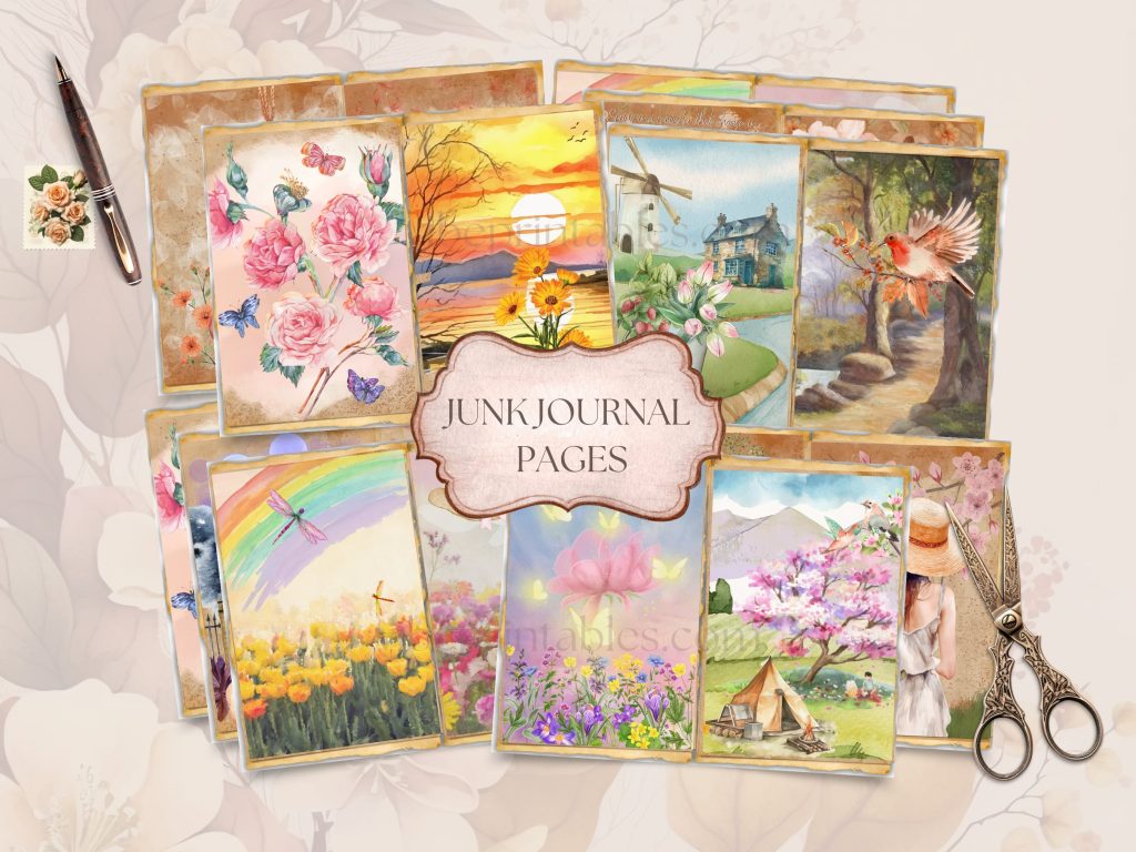 Spring Junk Journal & Ephemera