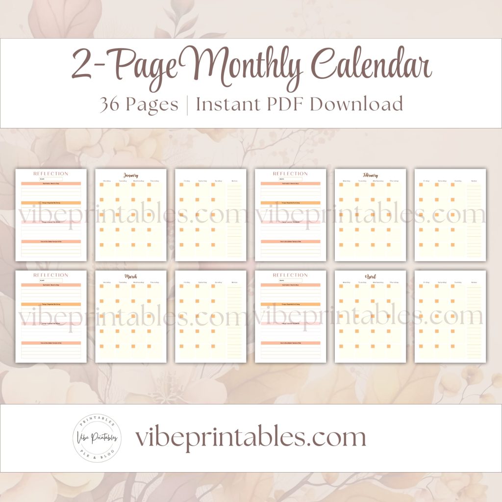 Fall Planner Or Binder Bundle In Pumpkin Design
