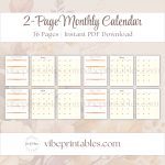 Fall Planner Or Binder Bundle In Pumpkin Design