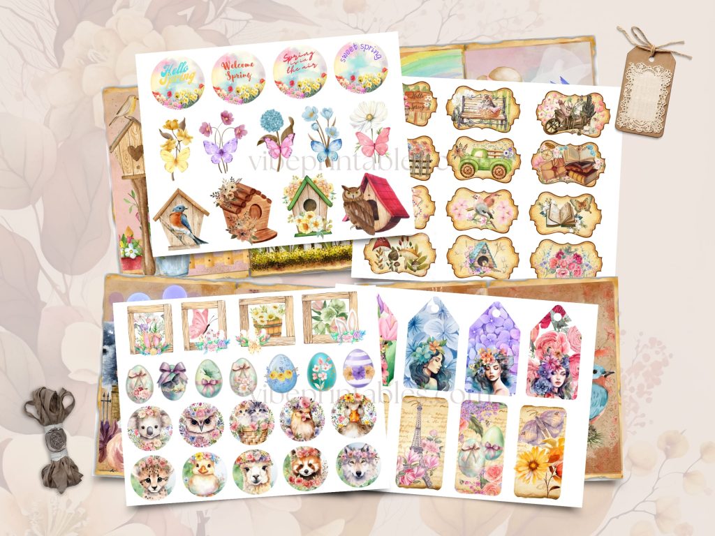 Spring Junk Journal & Ephemera