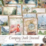 Camping Junk Journal & Ephemera