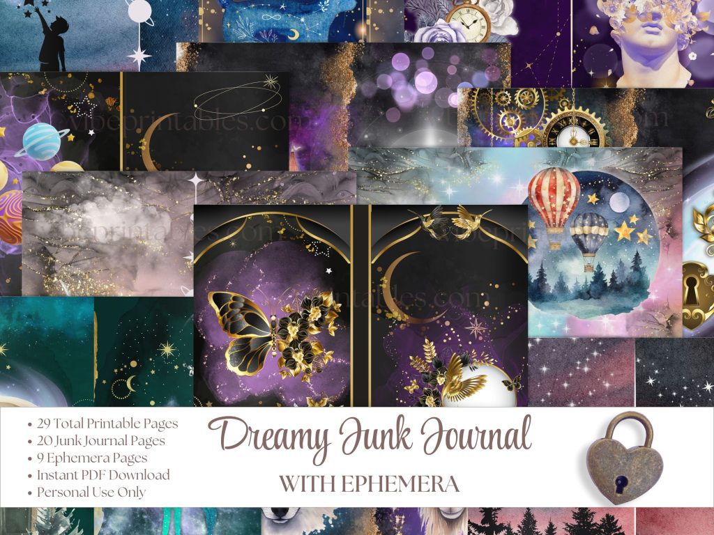 Dreamy Junk Journal & Ephemera