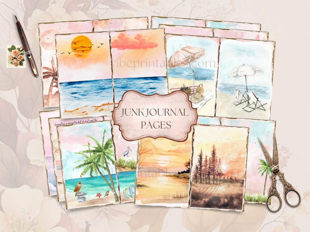 Summer Junk Journal & Ephemera