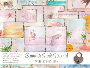 Summer Junk Journal & Ephemera