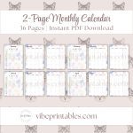 Cat Care Planner Or Binder In Pastel