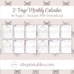 Cat Care Planner Or Binder In Pastel