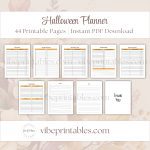Halloween Planner