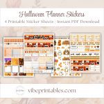 Halloween Planner Stickers
