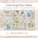 Zombie Escape Room Solutions