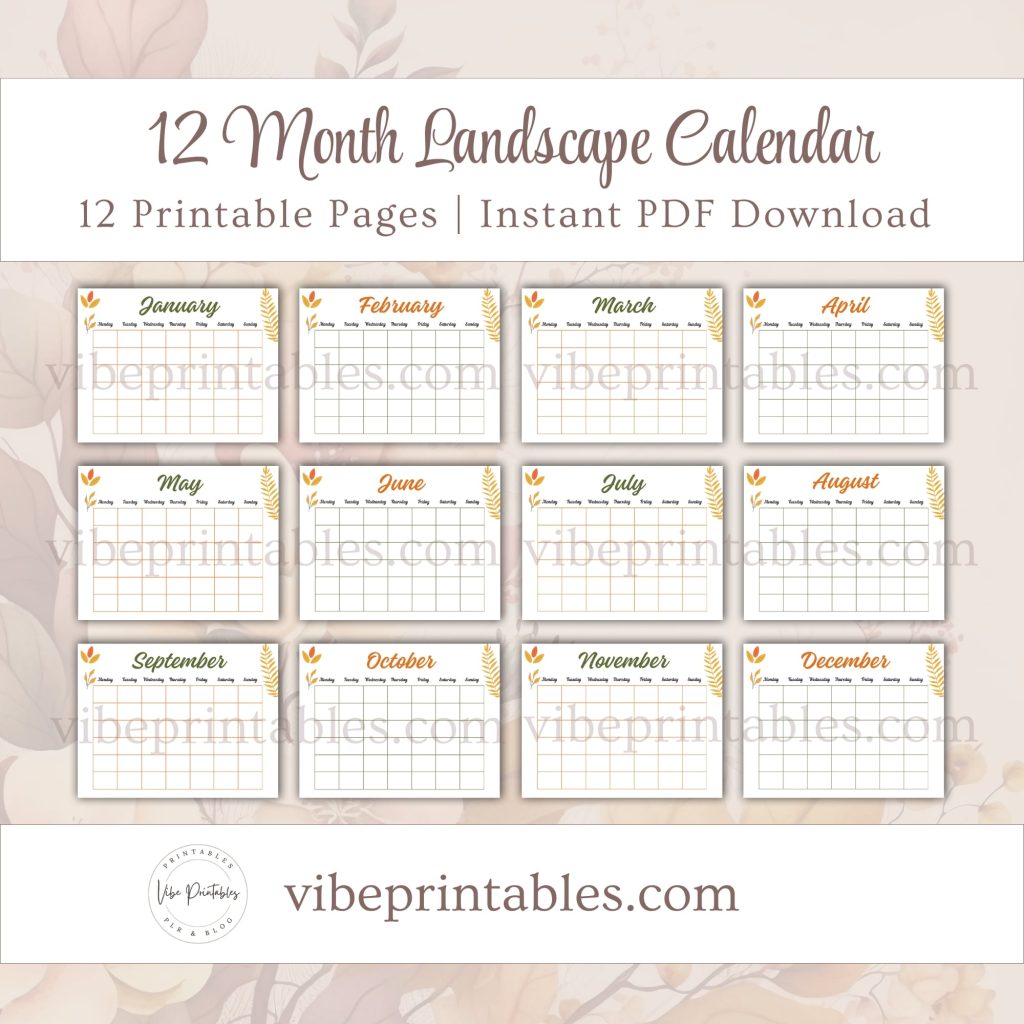 Printable Thanksgiving Planner Or Binder In Floral Design