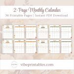 Printable Thanksgiving Planner Or Binder In Floral Design