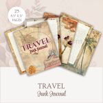 Vintage-Themed Travel Junk Journal