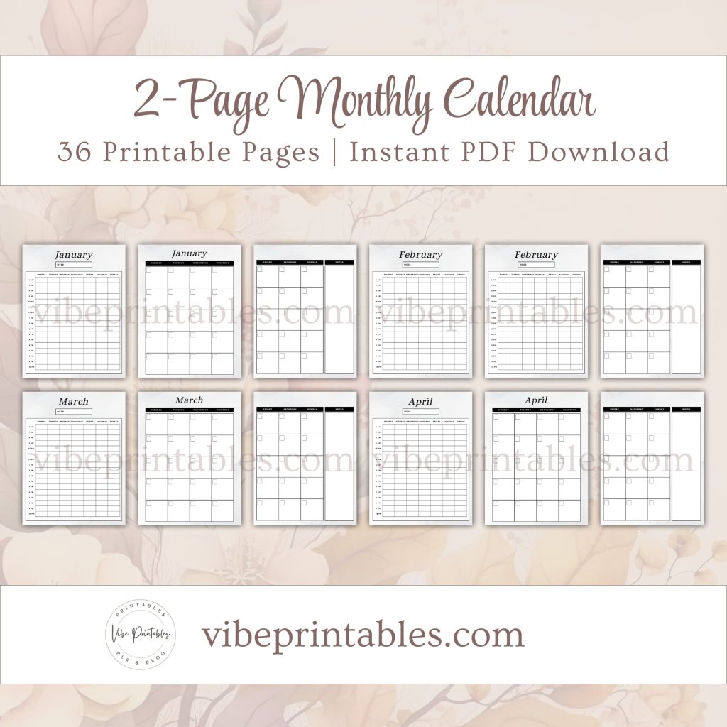 Printable Christmas Planner Or Binder Bundle