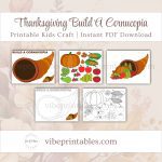 Thanksgiving Build A Cornucopia