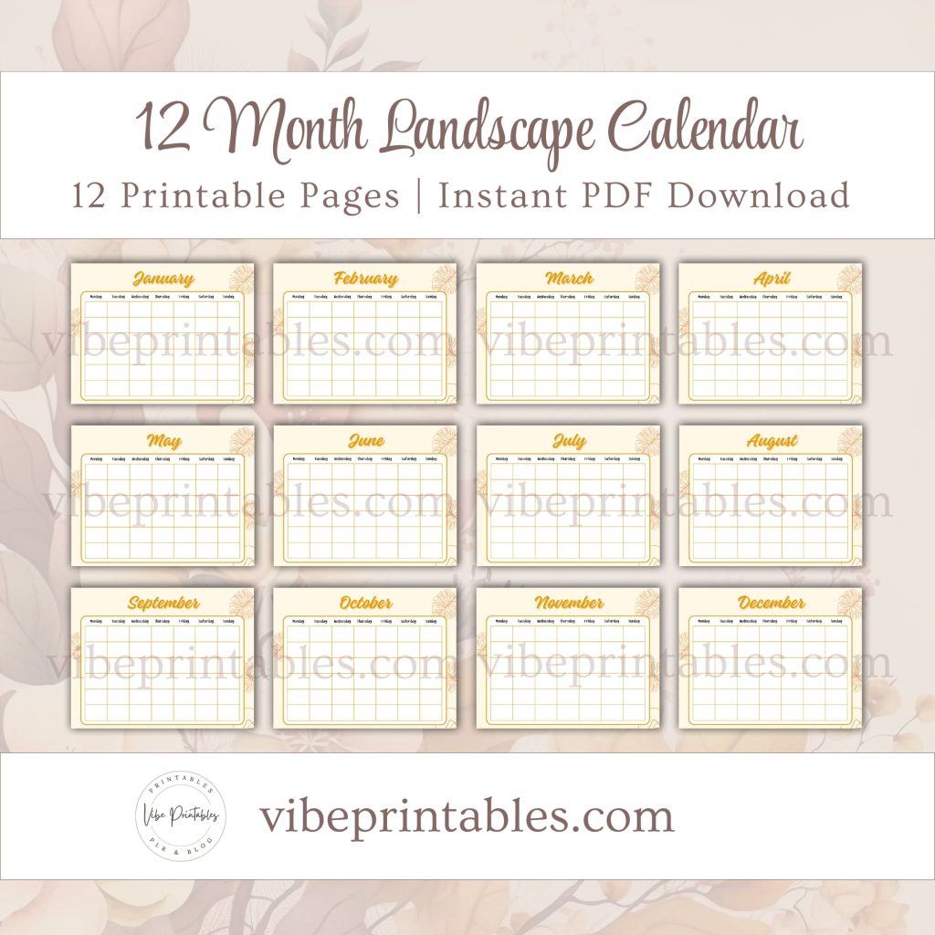 Printable Thanksgiving Planner Or Binder In Orange