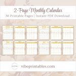 Printable Thanksgiving Planner Or Binder In Orange