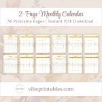 Printable Thanksgiving Planner Or Binder In Orange
