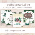 Free Printable Christmas Wall Art