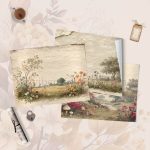 Printable Vintage Nature Junk Journal Pages