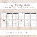 Printable Thanksgiving Planner Or Binder Bundle In Minimalist Design