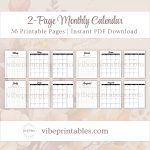 Printable Thanksgiving Planner Or Binder Bundle In Minimalist Design