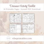 Printable Dinosaur Activity Booklet