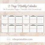 Printable Thanksgiving Planner Or Binder Bundle In Minimalist Design