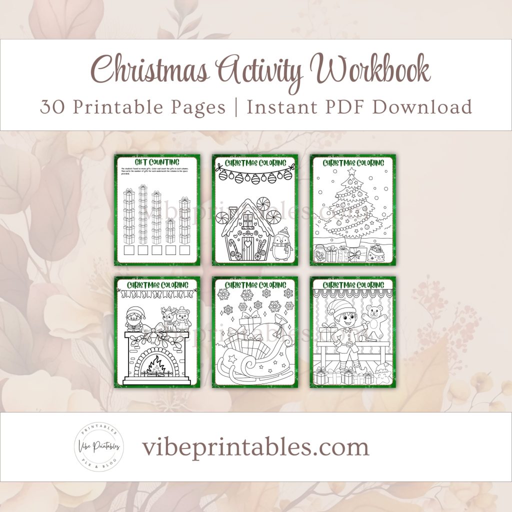 Printable Activity Workbook