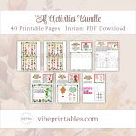 Printable Elf Activities Bundle