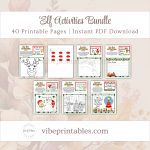 Printable Elf Activities Bundle