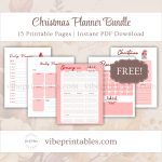 FREE Printable Christmas Planner