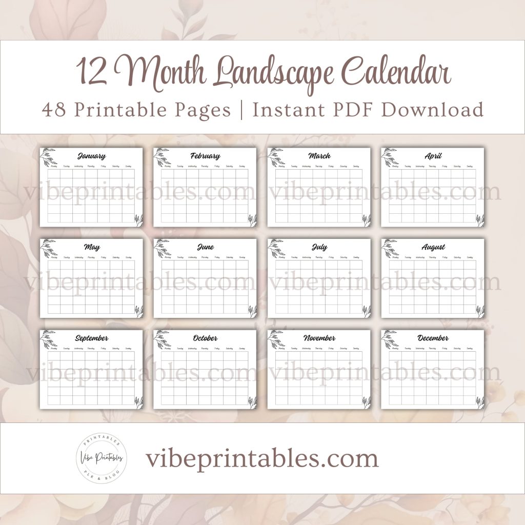 Printable Thanksgiving Planner Or Binder Bundle In Black & White