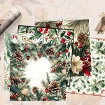 Printable Christmas-Themed Images & Backgrounds