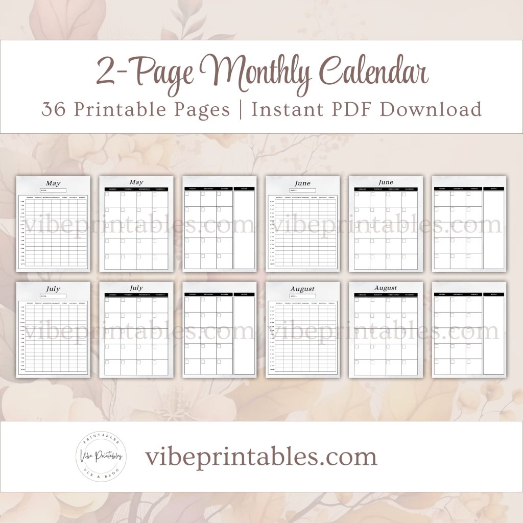 FREE Printable Christmas Planner Or Binder Bundle In Minimalist Design