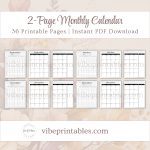 FREE Printable Christmas Planner Or Binder Bundle In Minimalist Design